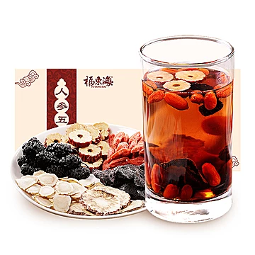 福东海人参五宝茶八宝养生茶包[10元优惠券]-寻折猪