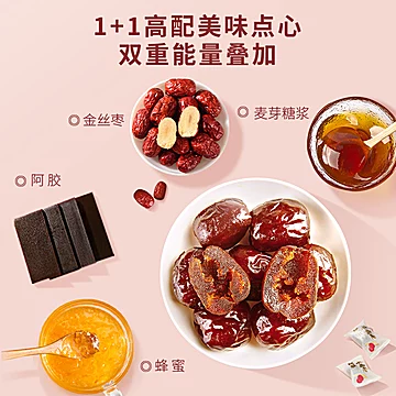 福东海！阿胶金丝蜜枣300g[24元优惠券]-寻折猪