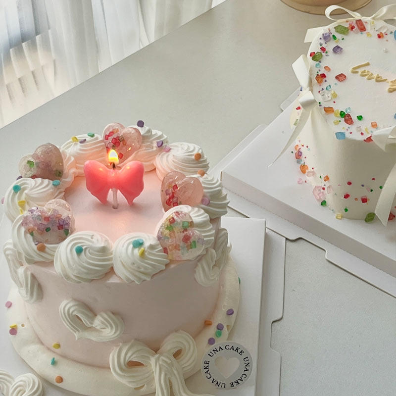 2.14情人节蛋糕装饰缤纷钻石砂糖宝石糖彩色蝴蝶结蜡烛插件插牌,淘宝优惠券,粉丝福利购,淘宝优惠卷