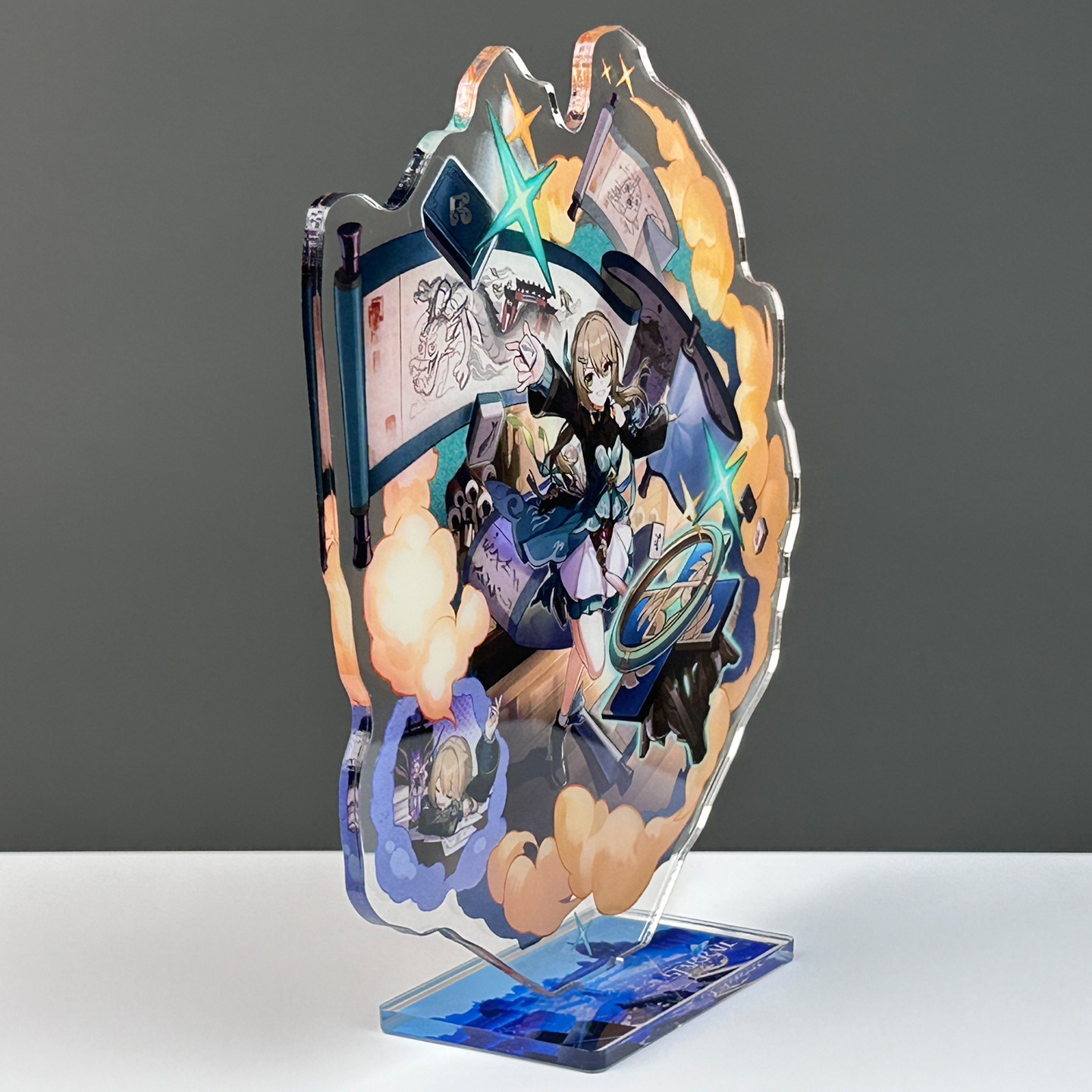 青雀 立牌同人周边桌面摆件谷子生日礼物F053 - 图1