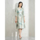 Jacquard elegant BBLLUUEE/pink blue wardrobe