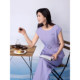 BBLLUUEE Pink Blue Wardrobe 2026 Summer New Tencel Linen Texture Two-piece Set for Women