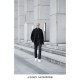 JSSDHOMME autumn and winter pure wool mid-length coat