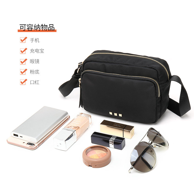 莱夫尼龙小方包女2026新款牛津帆布单肩包时尚休闲旅行轻便斜挎包,淘宝优惠券,粉丝福利购,淘宝优惠卷