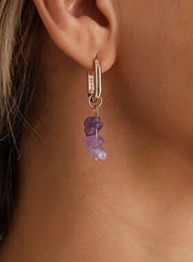 Darcosr暗捕快紫色串珠项链女春