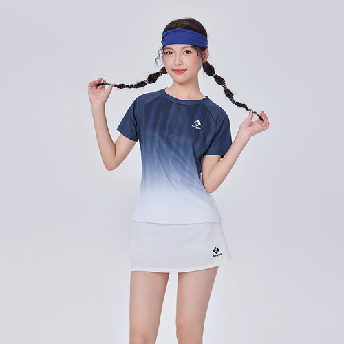 薰风2026新款羽毛球服女款舒适防走光裙裤运动短裙熏风半身裙 - 图0