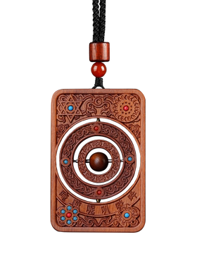 运转无事牌纯手工雕刻