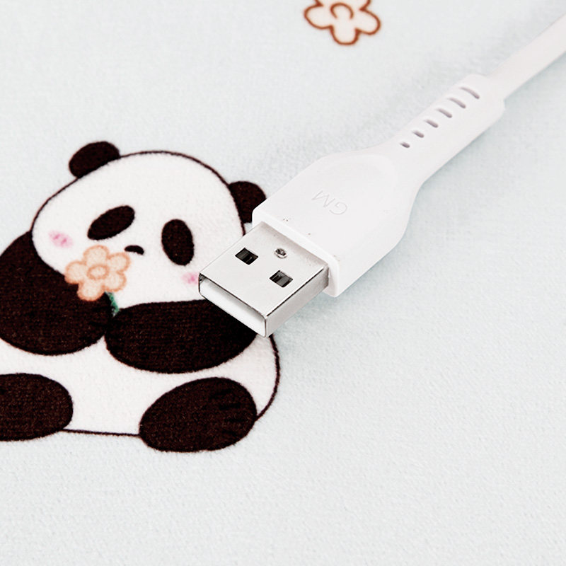 彩虹石墨烯制热电热垫充电宝USB供电热座椅垫车用办公室学生宿舍,淘宝优惠券,粉丝福利购,淘宝优惠卷