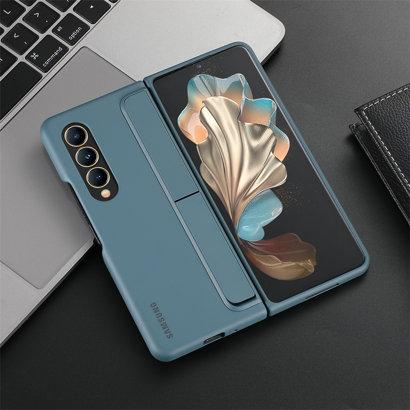 三星W23心系天下手机壳保护套Fold4原装原厂官方正品保护套带笔附spen书写功能 - 图1