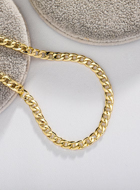 欧美不锈钢nk费加罗链多层镀简约