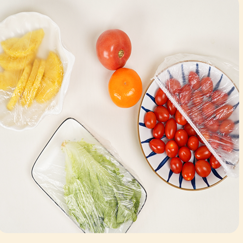妙洁一次性食品防尘罩保鲜膜家用食品松紧保鲜罩冰箱保鲜膜套PE,淘宝优惠券,粉丝福利购,淘宝优惠卷