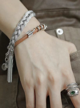 心经手镯脏辫手链复古千丝万缕