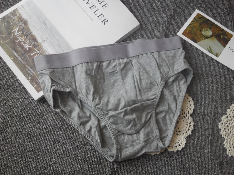 外贸男士纯棉内裤全棉三角性感纯白色有大码胖子宽边中腰包邮,淘宝优惠券,粉丝福利购,淘宝优惠卷