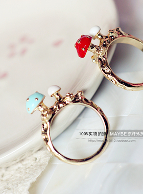 日系珍珠戒指手镯