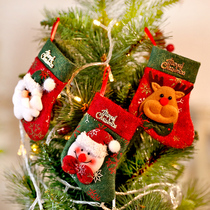 Christmas Decorations Items Christmas Socks Gift Bags Christmas Tree Pendants Christmas Decorations Small Socks Christmas Gifts