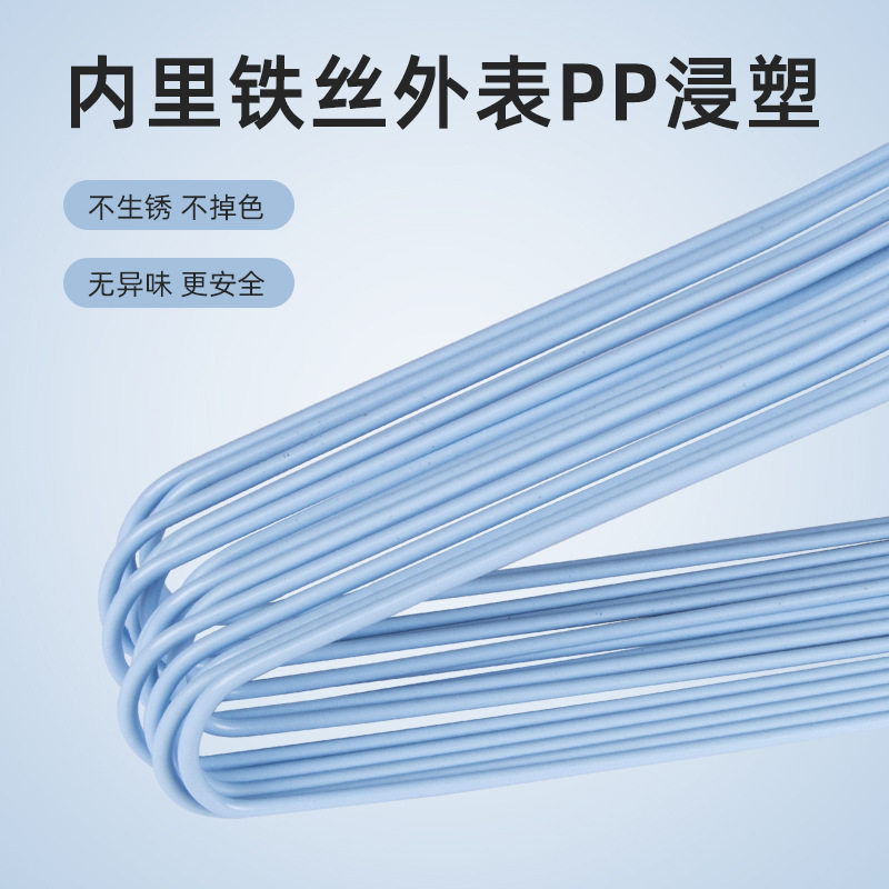 猫猫团队B衣架成人加粗防滑晾晒衣挂钩学生宿舍收纳无痕家用