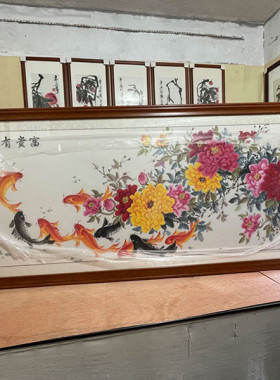 深圳裱画框实木传统手工