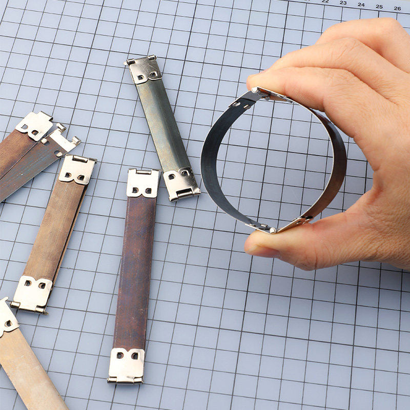 弹片口金 皮具手工diy开口弹簧口金 条皮革零钱包布艺口金包配件,淘宝优惠券,粉丝福利购,淘宝优惠卷