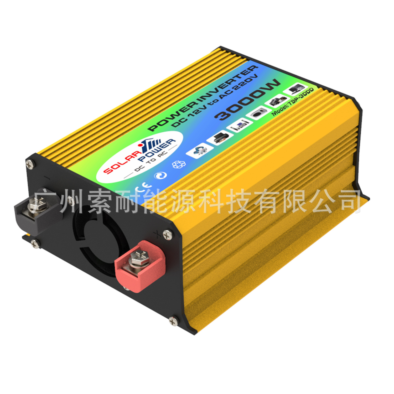 车载逆变器300W 12V转110V220V双USB 跨境电商car power inverter - 图3