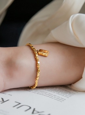 洗澡不用摘高级感小众碎银