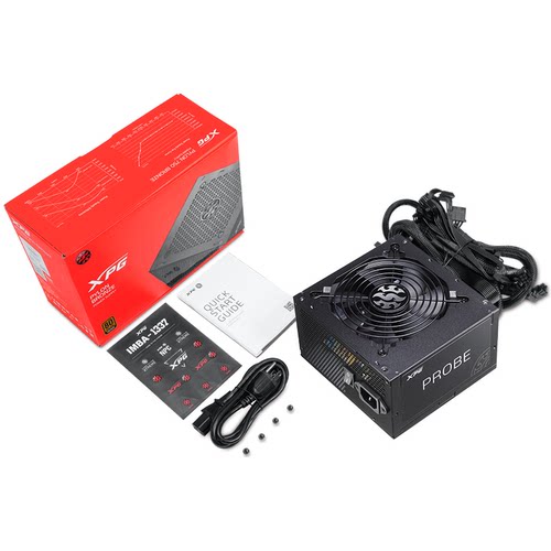 全新威刚XPG 魔核铜牌额定600W电源台式机ATX静音 宽幅 稳定耐用 - 图0