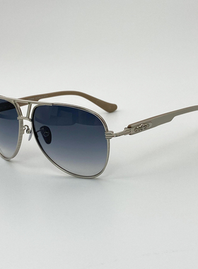 小众遮阳飞行员复古男加宽墨镜