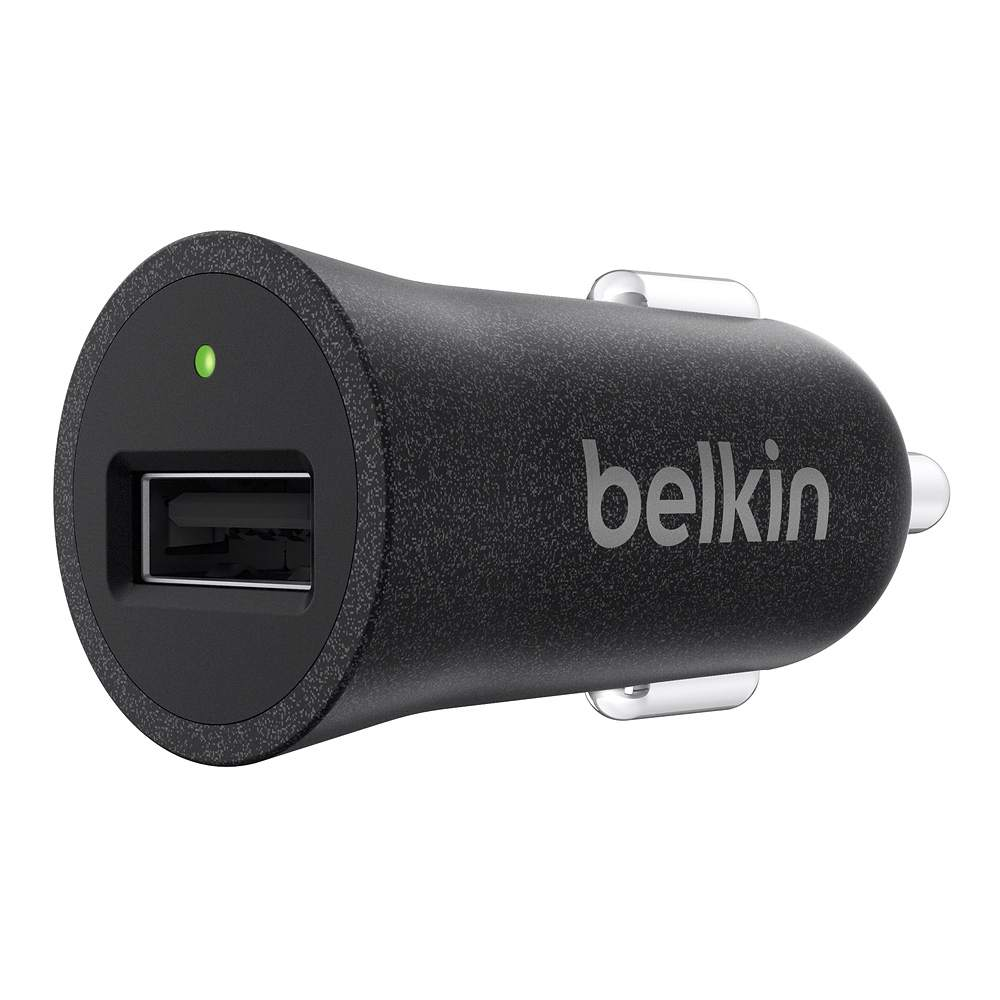 Belkin/贝尔金车载充电器2.4A快充USB-A单接口点烟器转换插头 - 图1