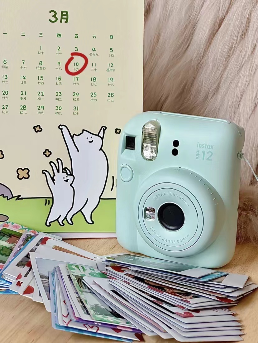 现货速发Fuji富士相机instax mini12可爱迷你相机 立拍立得11升级 - 图0