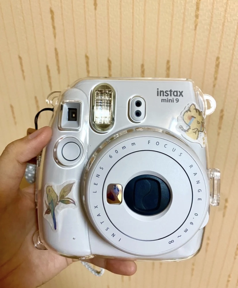 现货速发富士拍立得相机instax mini9/40/90/7+冰雾蓝有自拍美颜-图1