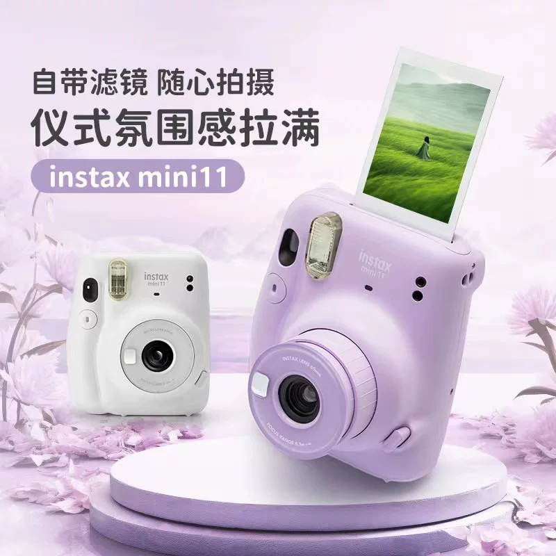 Spot Speed Foxy Instax MINI11 standing camera periodical photo with a beautiful mini camera
