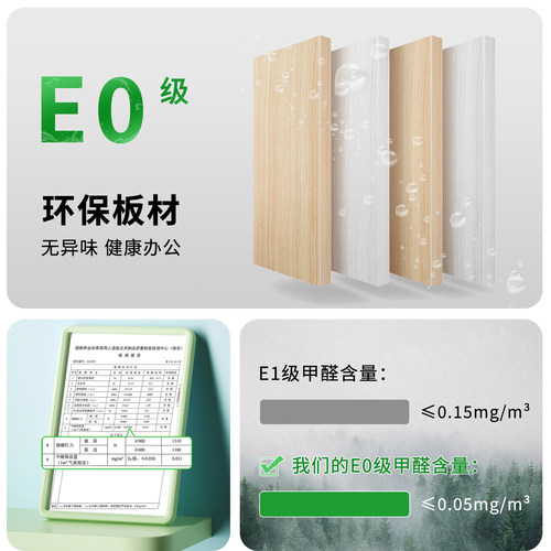 烤漆职员办公桌椅组合4四6人位简约现代办公室桌子屏风工位电脑桌 - 图1