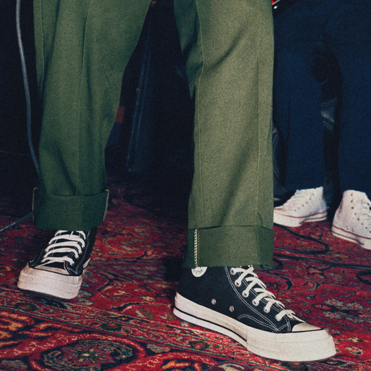 CONVERSE匡威官方 宽版1970S经典帆布男女休闲运动鞋黑色162050C