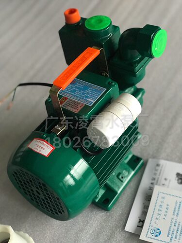 广东凌霄水泵 清水IZDB-45自吸自来水笔家用增压泵单相铸铁 - 图2