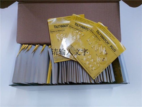 原装进口TILTWATCH PLUS防倾斜标签80°防倾倒设备运输专用防冲击 - 图2