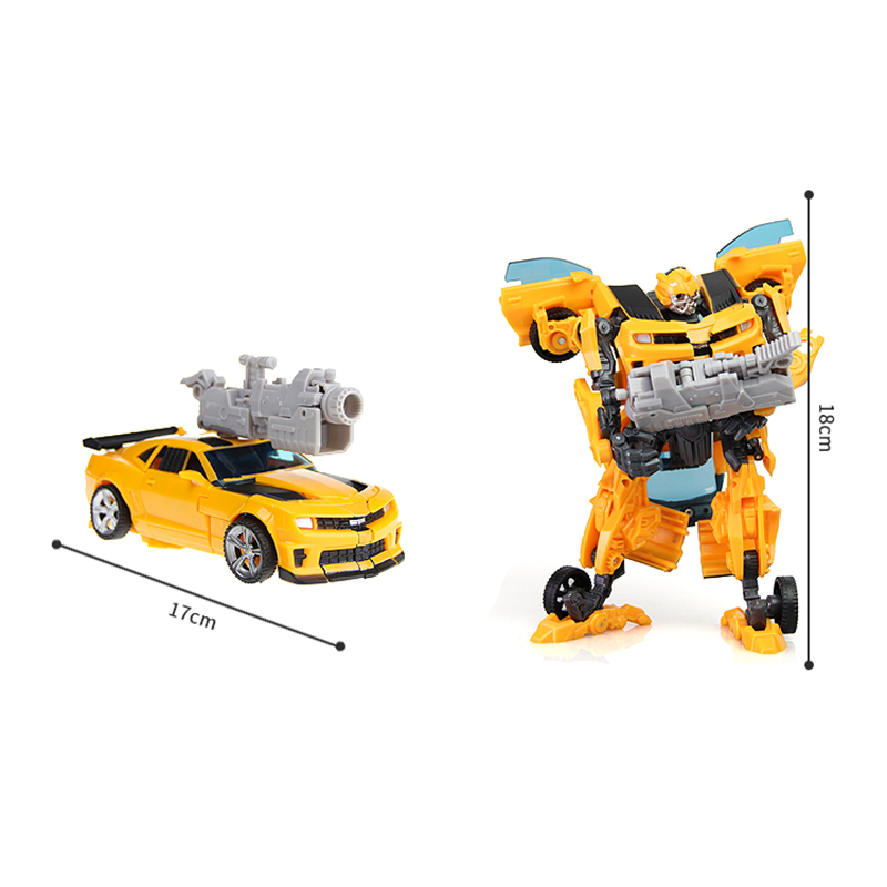 变形玩具4 大黄蜂儿童玩具汽车人机器人拼装金刚模型现货男孩礼物 - 图2