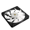 Leng Shuo 12015XT thin small 4pin water-cooled radiator 12cm fan 4-wire PWM temperature control matte chassis fan