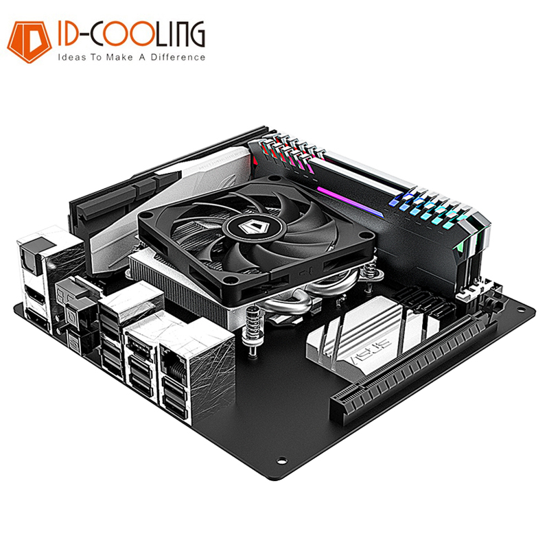 ID-COOLING 风八 8CM薄扇 8010 8厘米小4针PWM智能温控薄款风扇 - 图1