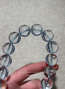 天然白水晶流苏手持车挂挂件新中式国风高档礼物文玩礼物同款