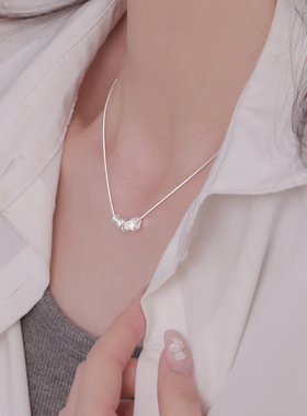 Z小姐不规则碎银项链女2026新款