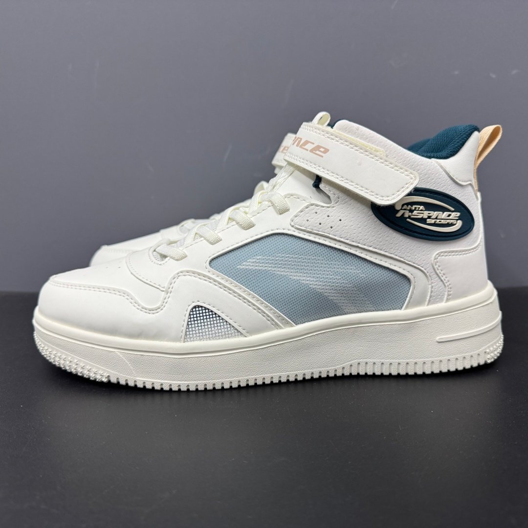 安踏儿童高帮板鞋春秋款大男童鞋运动鞋保暖皮面小童鞋A312338034,淘宝优惠券,粉丝福利购,淘宝优惠卷