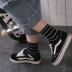 Vans BONY Bít tất nữ Quạt bông Bonnie Thin School Women Bít tất dễ thương Vớ Hàn Quốc - Bít tất nữ