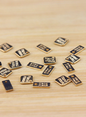 diy标签编织金属手工小配件