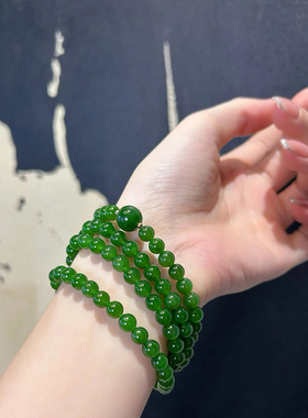 新中式项链和田碧玉无黑点籽料女