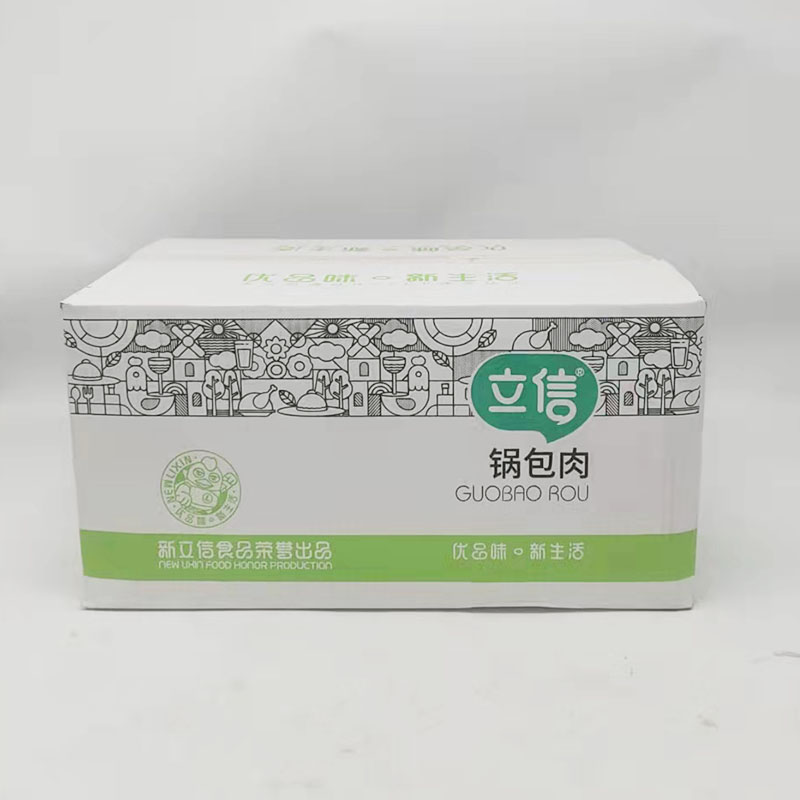 立信锅包肉1kg*10包半成品油炸小吃酥肉鸡块炸鸡食堂 便当食材 - 图3