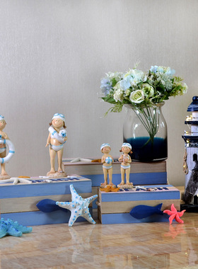 地中海风杂物橱窗拍摄道具装饰品