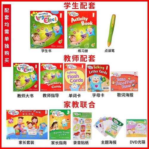 现货包邮新版香港朗文培生幼儿英语教材New Pre-school Longman Elect 1课本学生用书学习字母的认识性质书写顺序香港幼儿园主课程 - 图2