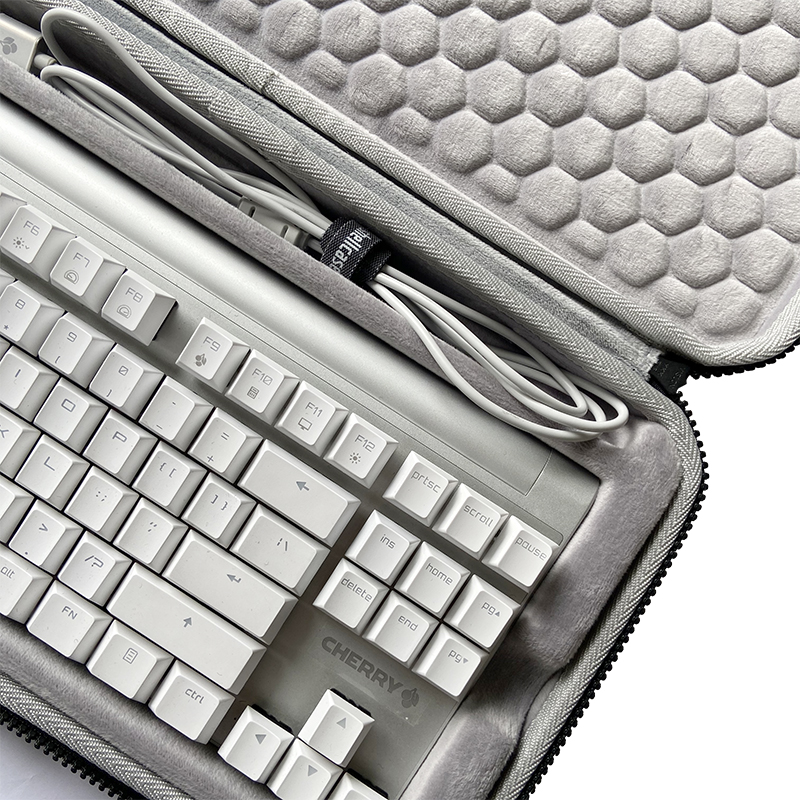 适用樱桃CHERRY MX 8.0机械有线键盘收纳保护硬壳包盒袋套壳箱子 - 图0