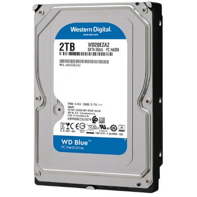 WD/西部数据 西数WD20EZRZ/WD20EZAZ 2T蓝盘 2TB 3.5寸台式机硬盘 - 图2