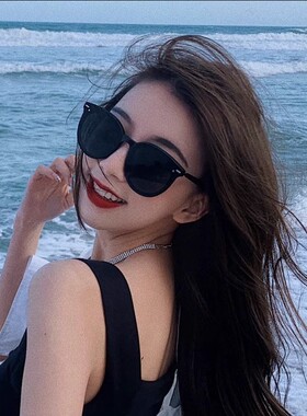 GM墨镜女男太阳镜眼镜夏开车偏光防紫外线冬晒高级感大脸2023新款