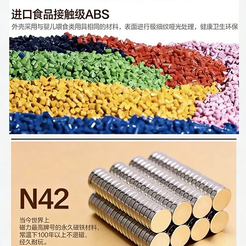 2.3CM正版我的世界磁力方块周边积木磁吸儿童磁铁大颗粒全套玩具 - 图1
